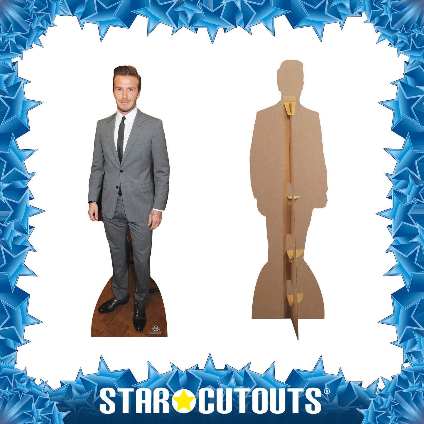 CS574 David Beckham (Suit) Height 179cm Lifesize Cardboard Cutout