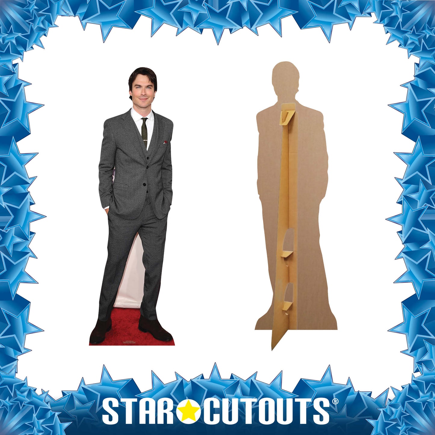 CS577 Ian Somerhalder Height 165cm Lifesize Cardboard Cutout – Star Cutouts