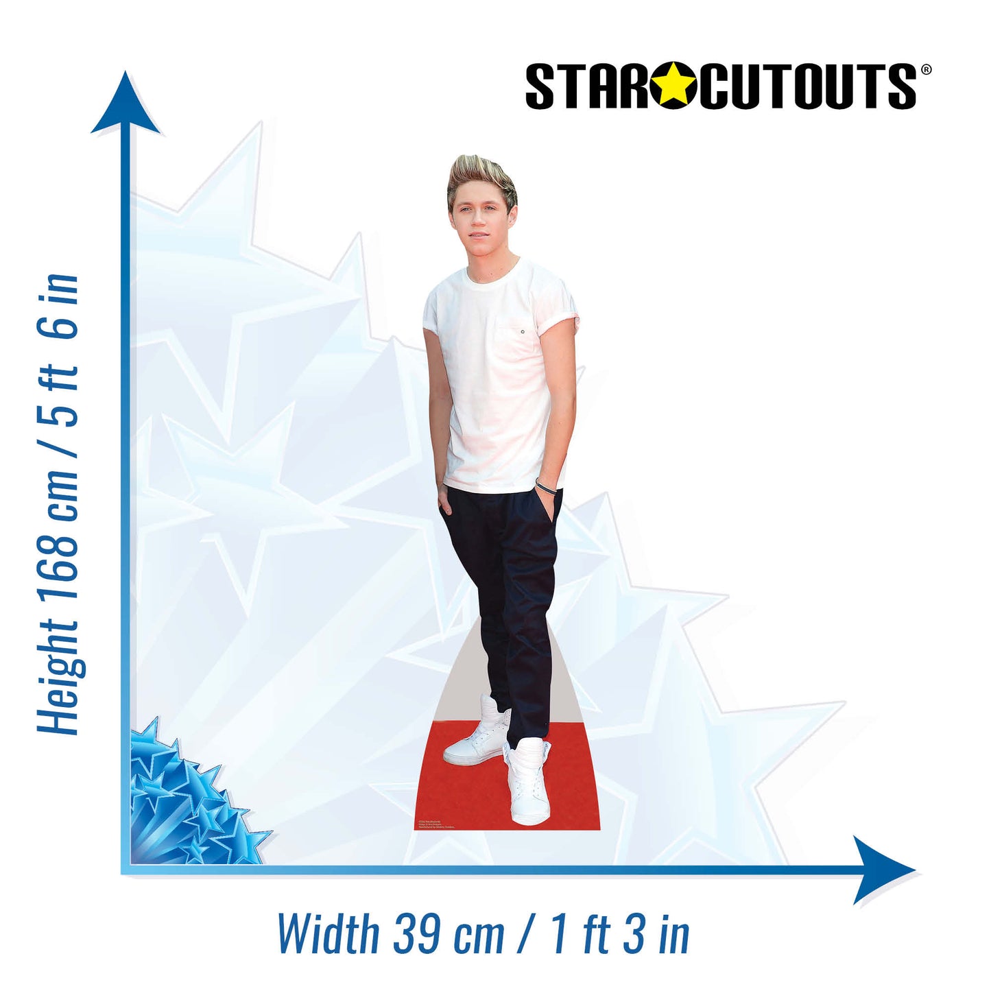 CS581 Niall (Boyband) Height 168cm Lifesize Cardboard Cutout