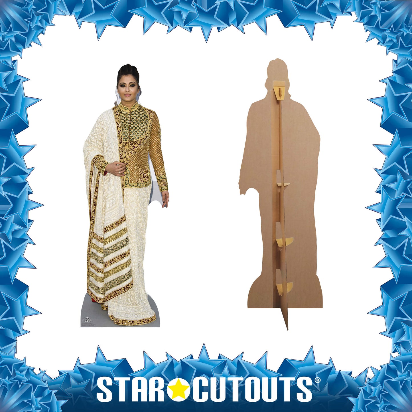 CS584 Aishwarya Rain bachchan Height 167cm Lifesize Cardboard Cutout