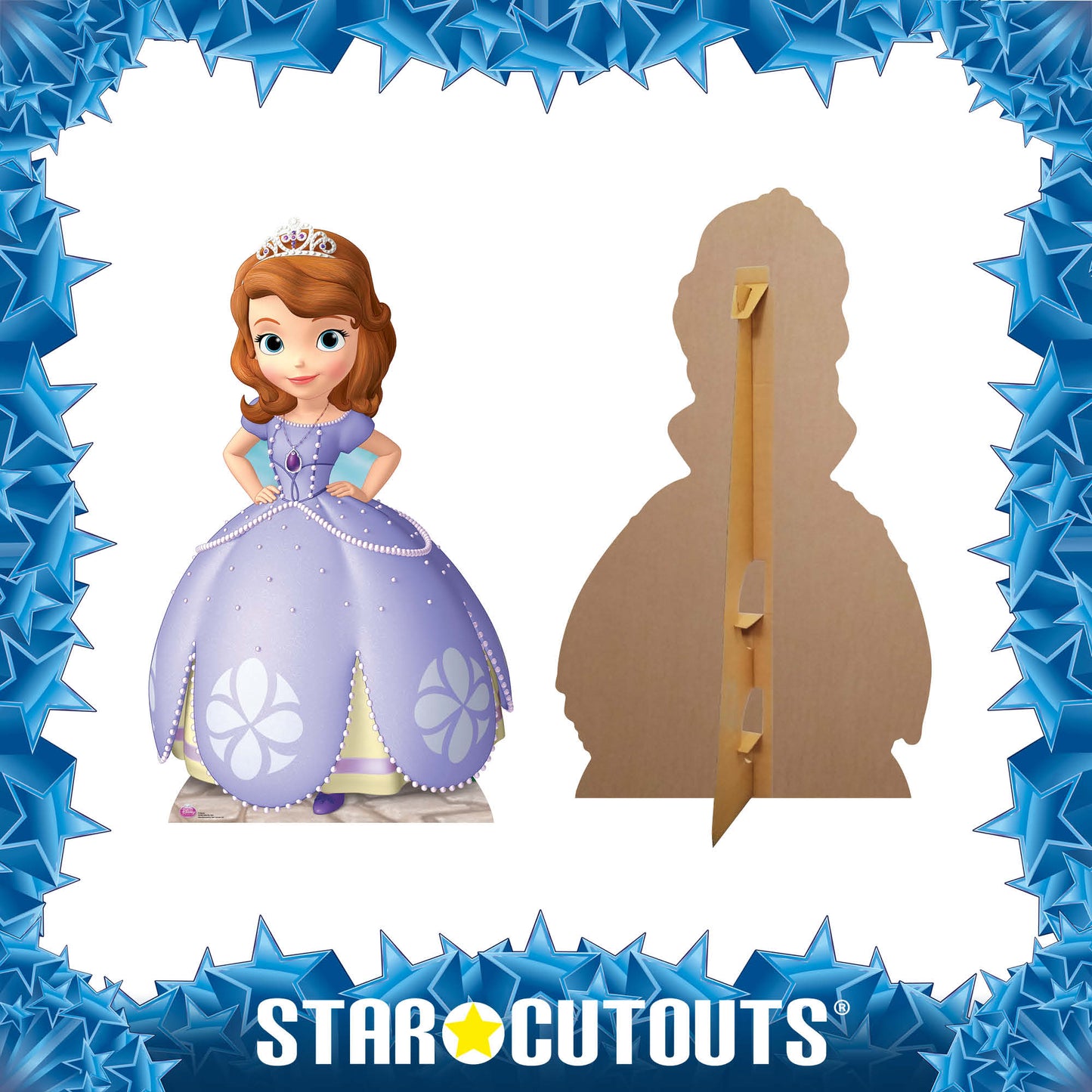 SC588 Sofia the First (Disney Princess) Cardboard Cut Out Height 151cm