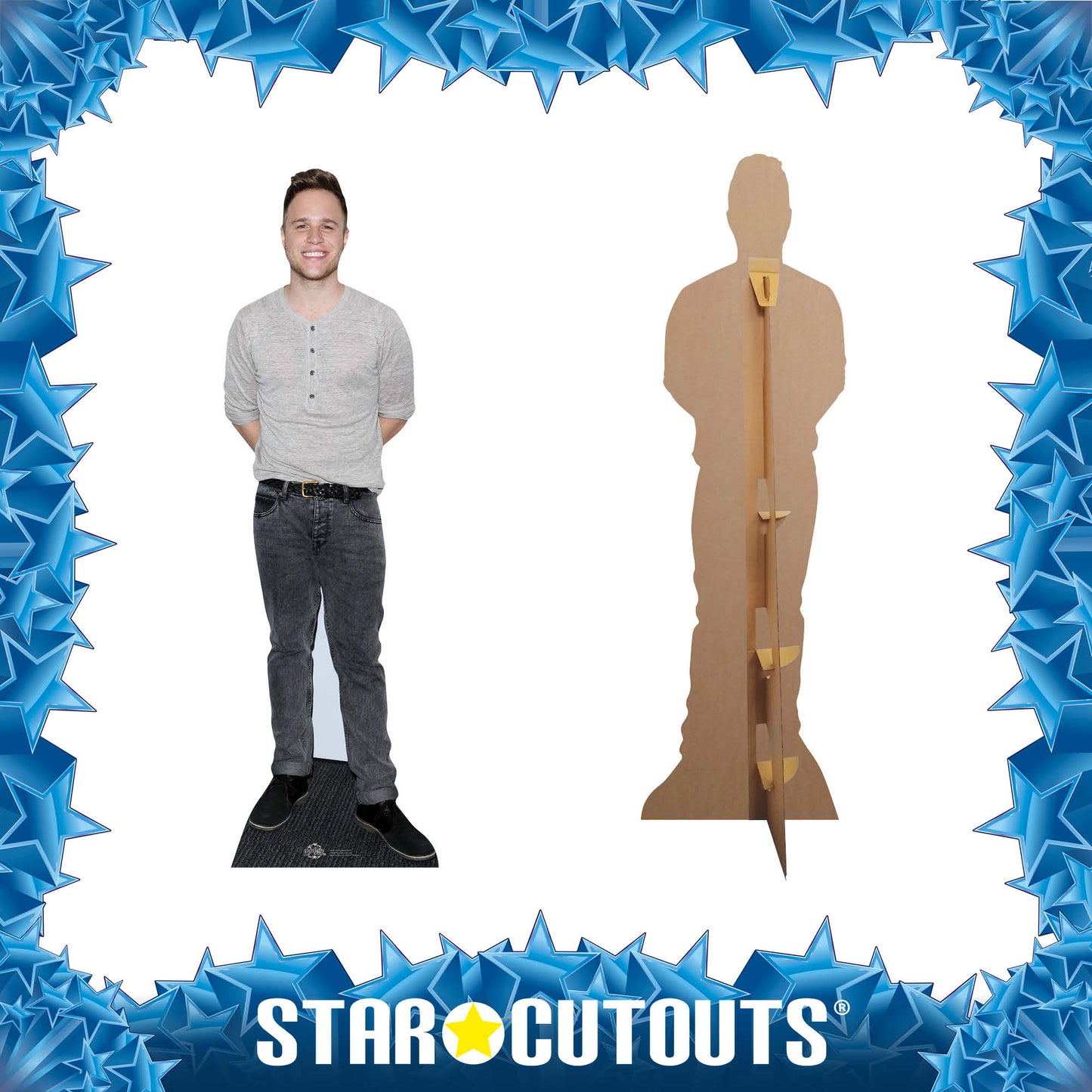 CS591 Olly Murs - NEW 2013 Height 177cm Lifesize Cardboard Cutout