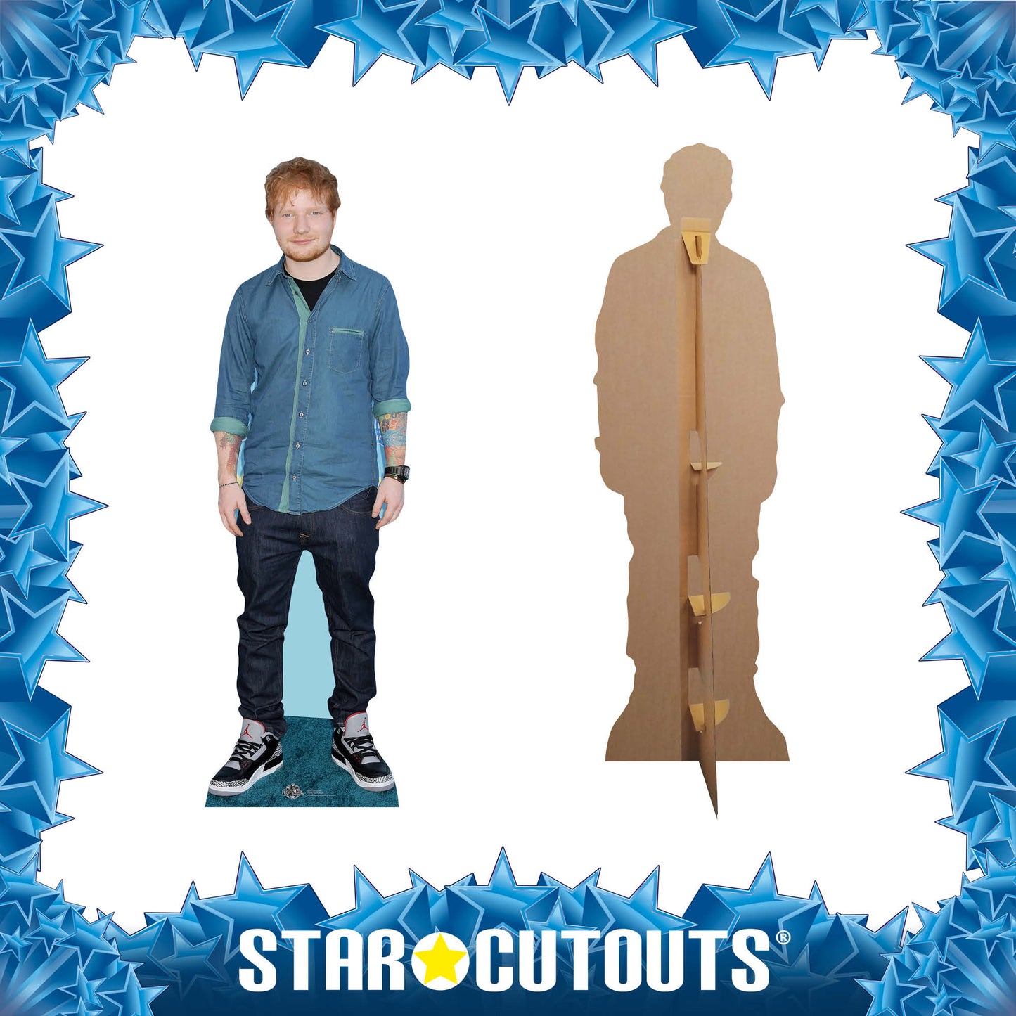 CS595 Ed Sheeran Height 171cm Lifesize Cardboard Cutout