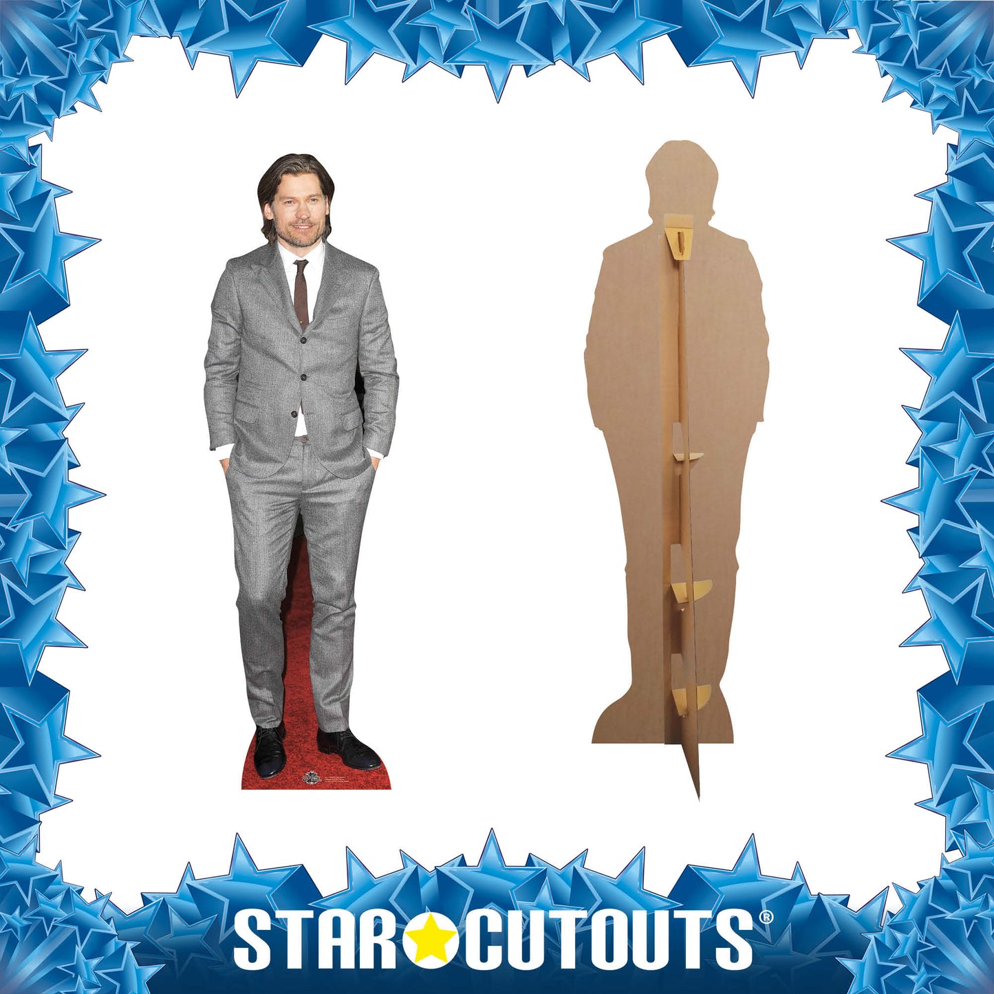 CS611 Nikoloj Coster- Waldan (Game of Thrones) Height 187cm Lifesize Cardboard Cutout