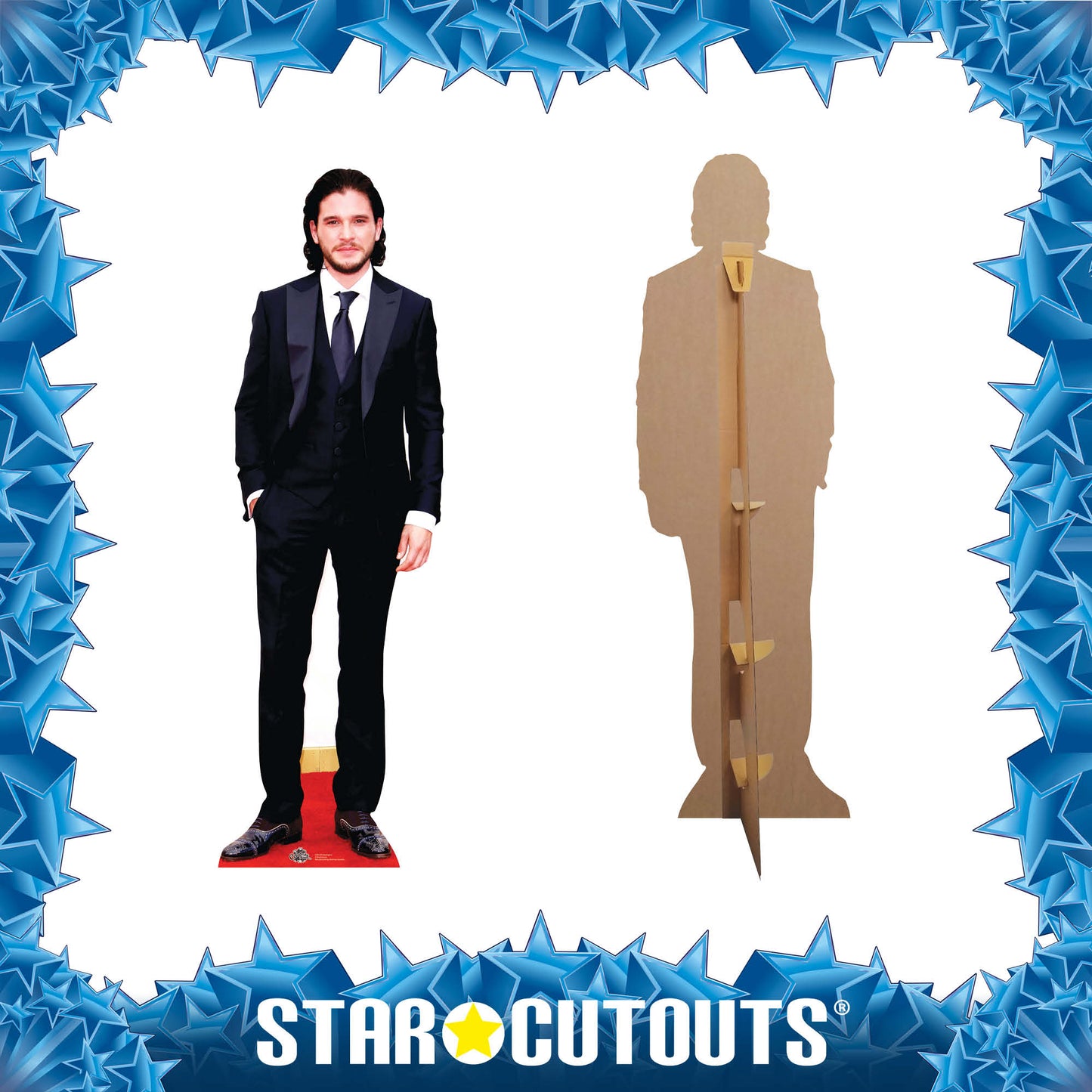 CS612 Kit Harrington (Game of Thrones) Height 178cm Lifesize Cardboard Cutout