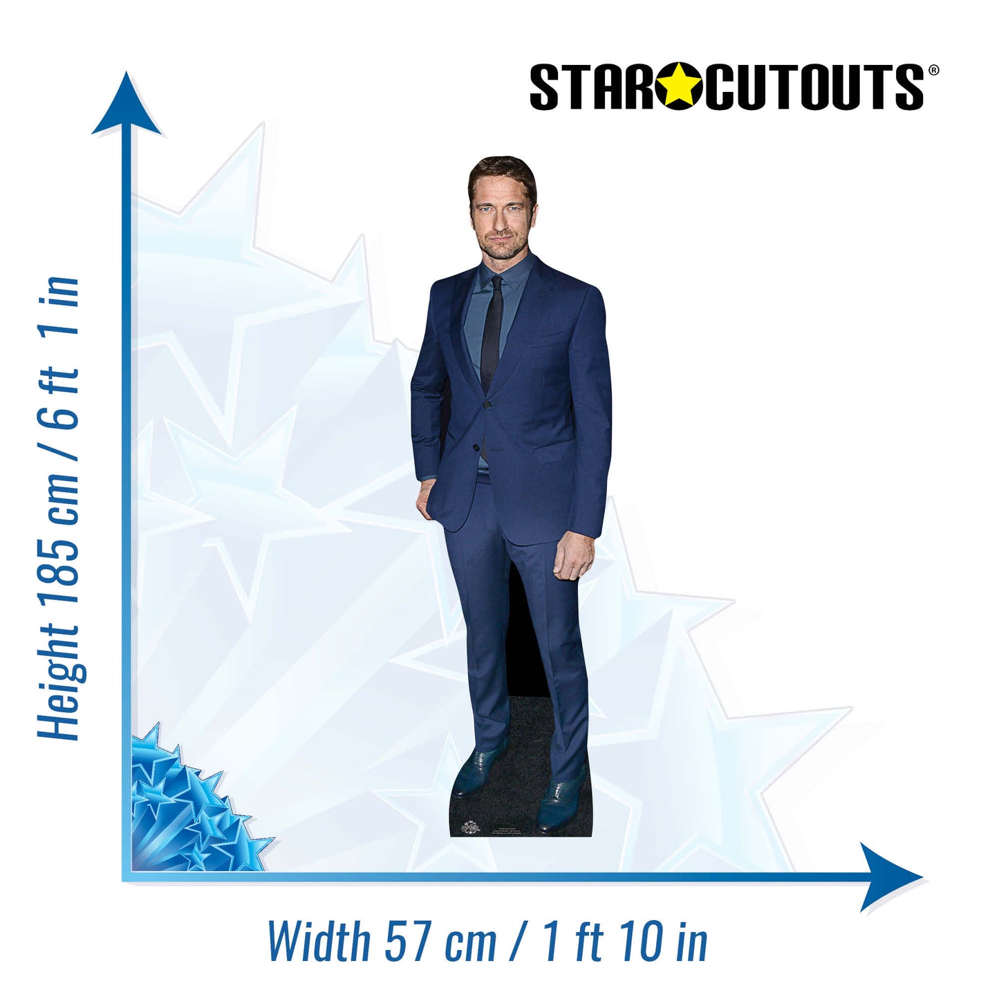 CS618 Gerard Butler Height 185cm Lifesize Cardboard Cutout