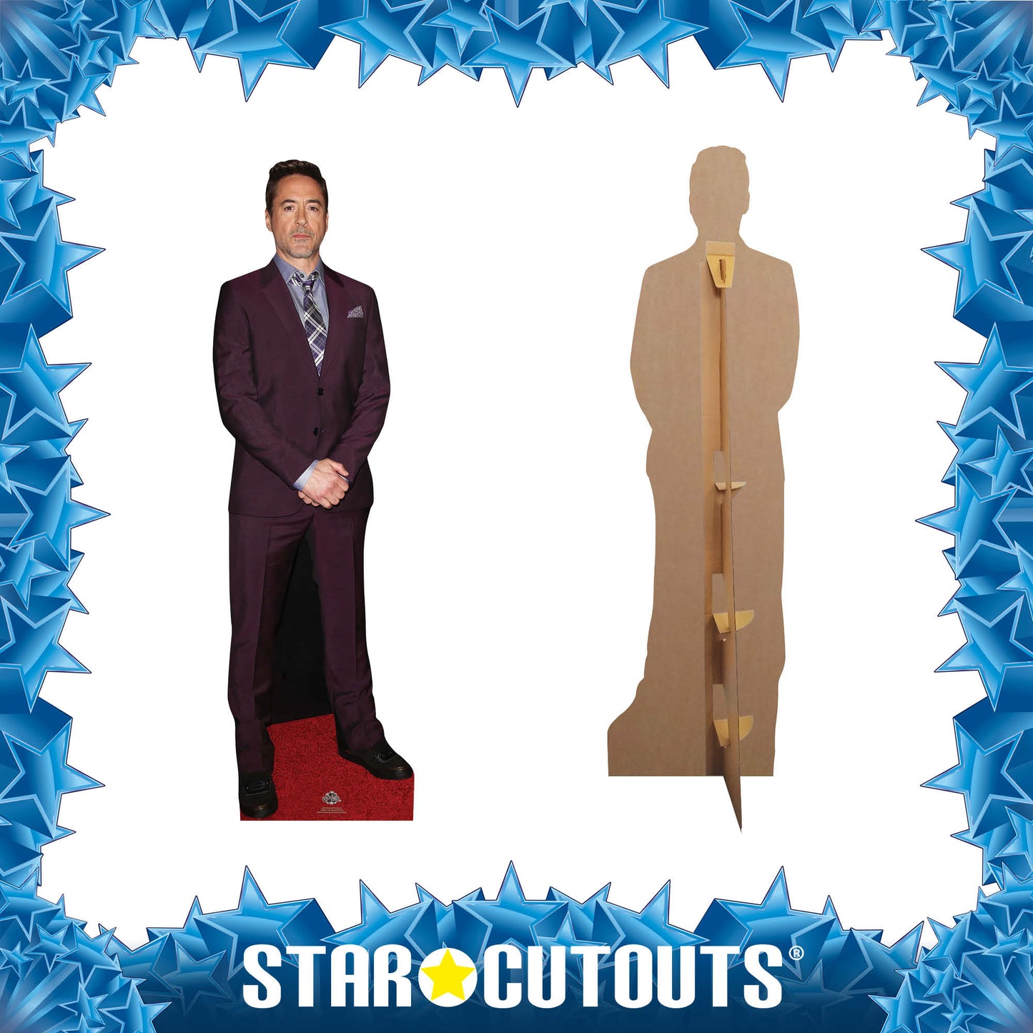 CS626 Robert Downey Jr Height 182cm Lifesize Cardboard Cutout