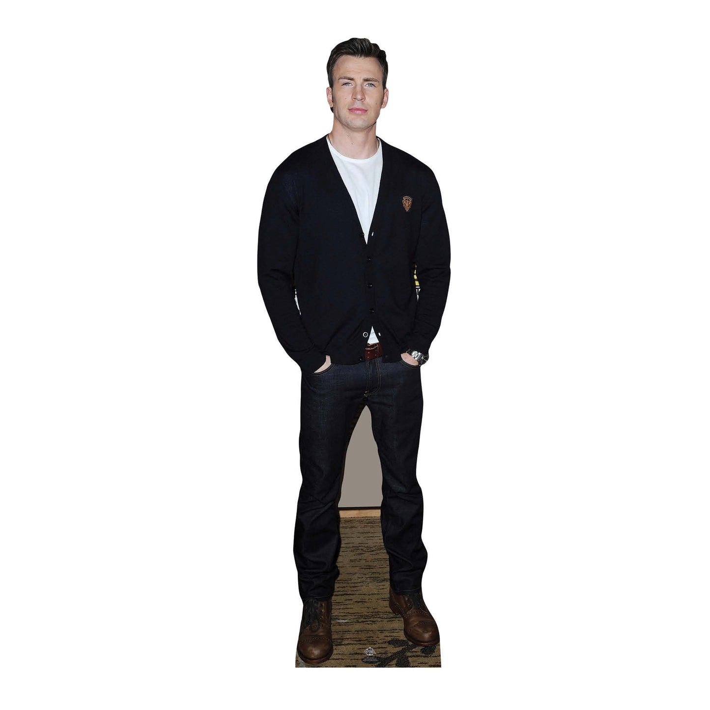 CS627 Chris Evans Height 183cm Lifesize Cardboard Cutout