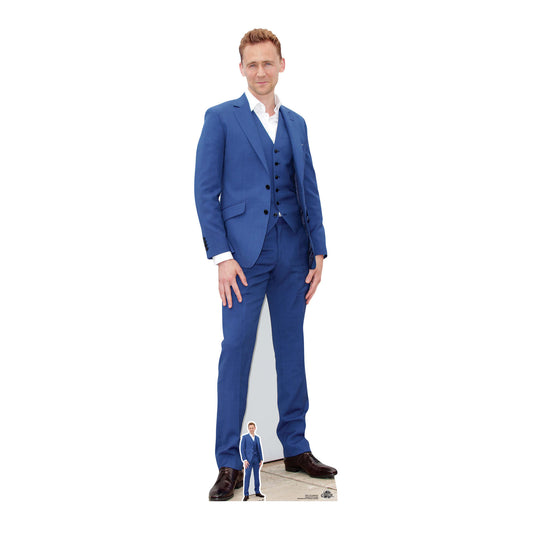 CS641 Tom Hiddleston Height 183cm Lifesize Cardboard Cut Out With Mini