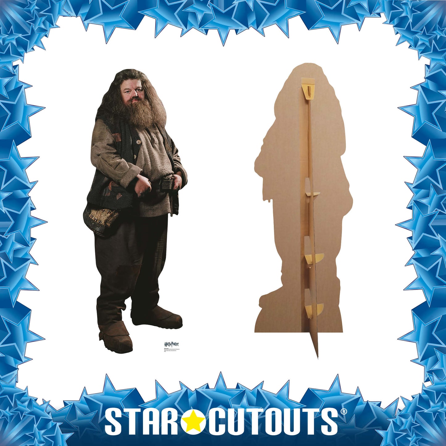 SC643 Hagrid Cardboard Cut Out Height 195cm