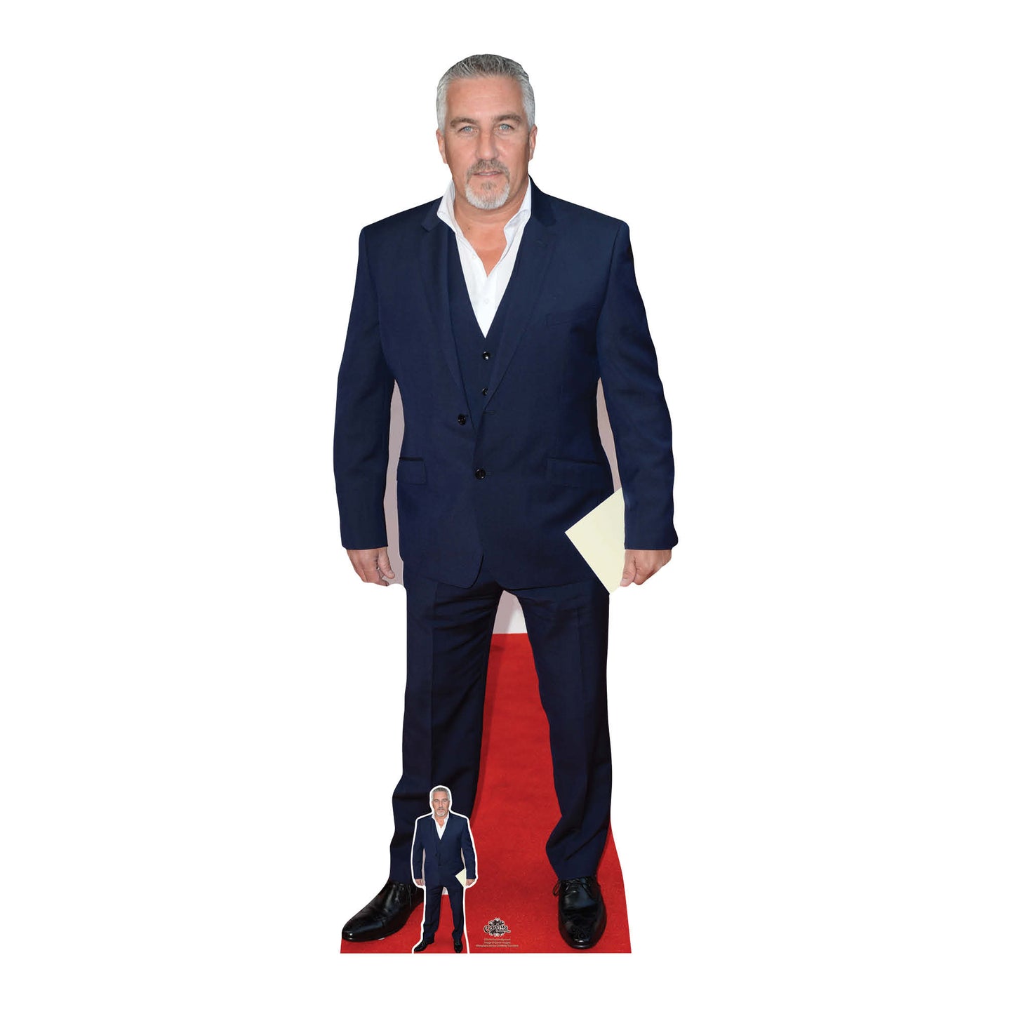 CS644 Paul Hollywood Height 172cm Lifesize Cardboard Cut Out With Mini