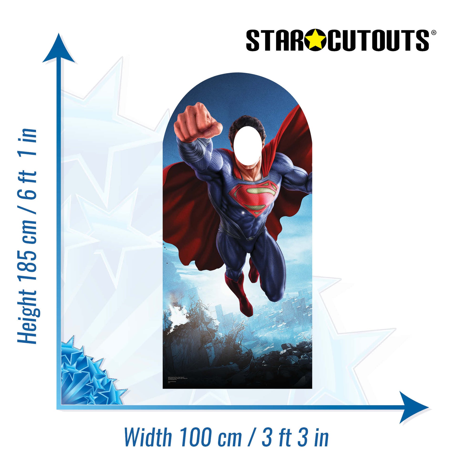 Superhero Stand in - Stand in Lifesize Cardboard Cutout/Standee/Standup