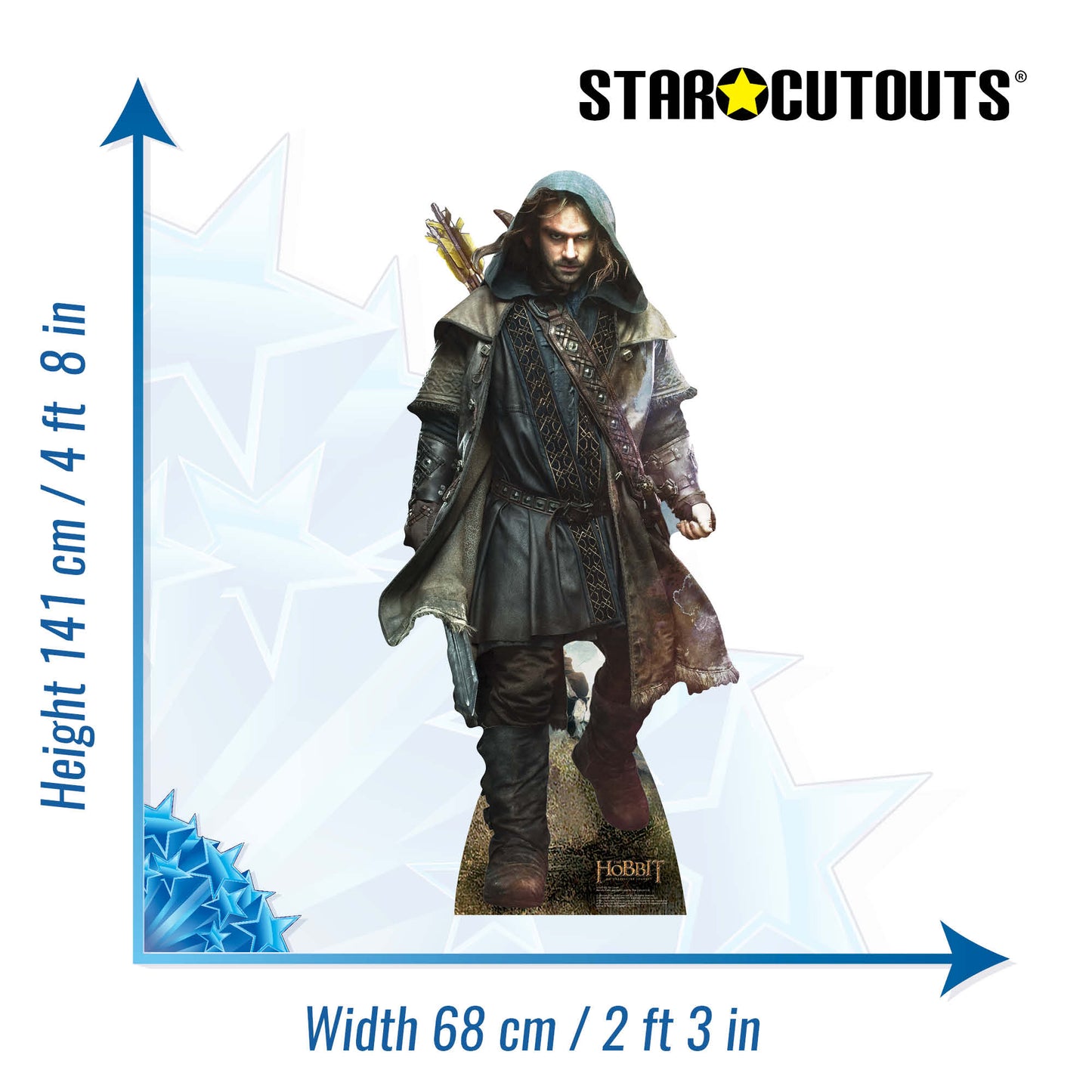 SC669 Kili Cardboard Cut Out Height 141cm