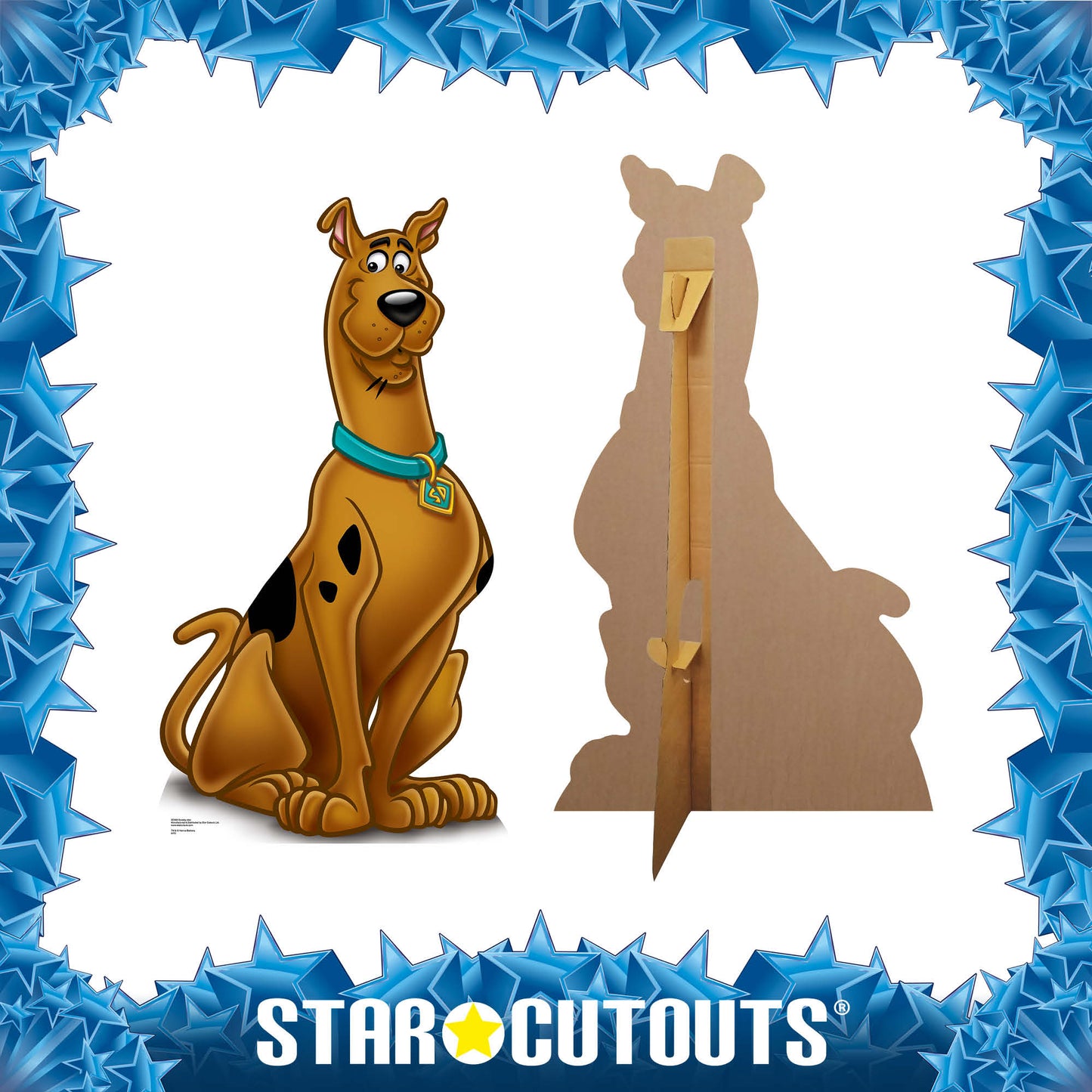 SC683 Scooby Doo Cardboard Cut Out Height 135cm