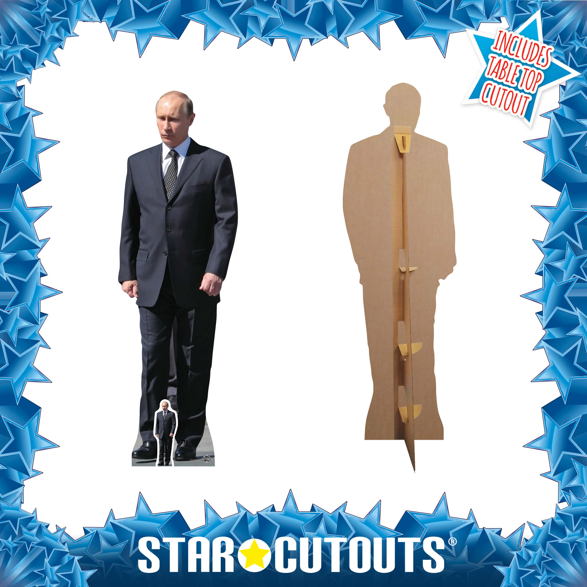 VLADIMIR orders PUTIN LIFE-SIZEDnCARDBOARD CUTOUT