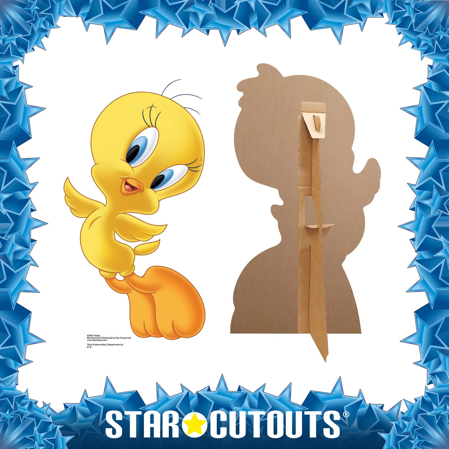 SC692 Tweetie Pie Cardboard Cut Out Height 48cm