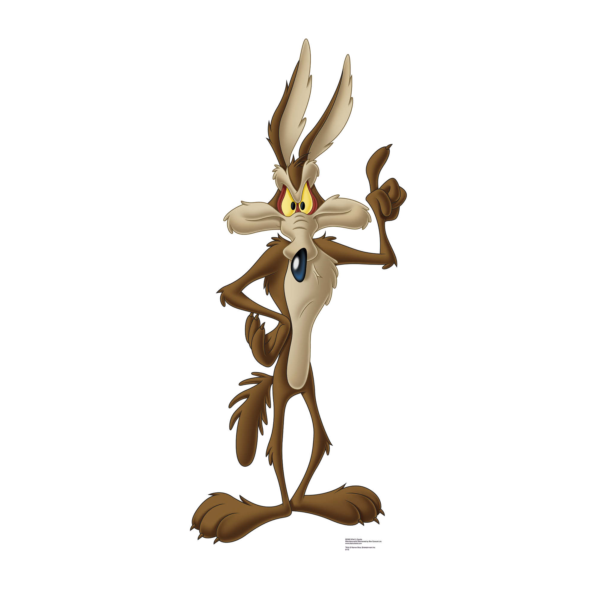 SC693 Wile E Coyote Cardboard Cut Out Height 144cm – Star Cutouts