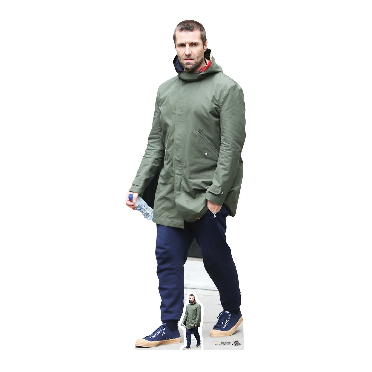 CS695 Liam Gallagher Height 178cm Lifesize Cardboard Cut Out With Mini