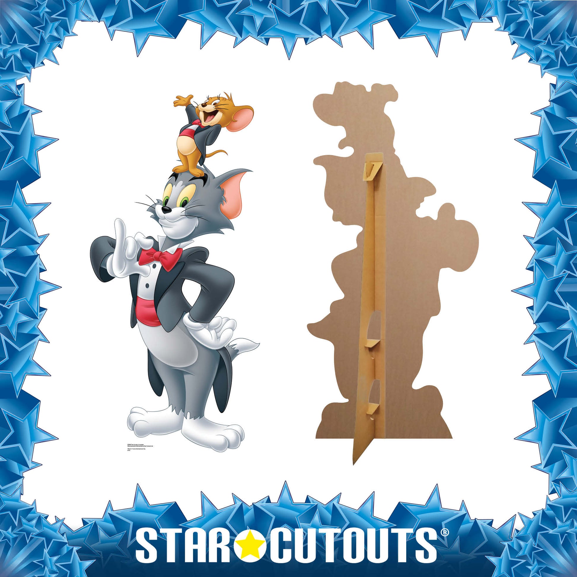 Tom and Jerry Wearing Tuxedos Cardboard Cutout / Standee / Standup