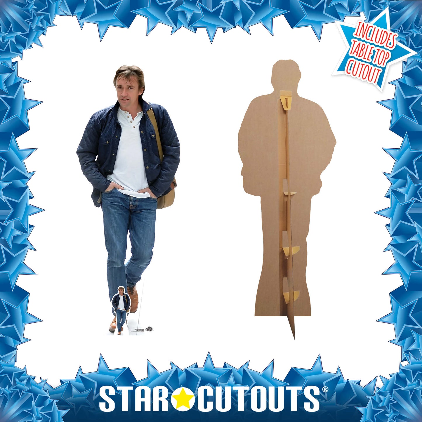 CS714 Richard Hammond Height 170cm Lifesize Cardboard Cut Out With Mini