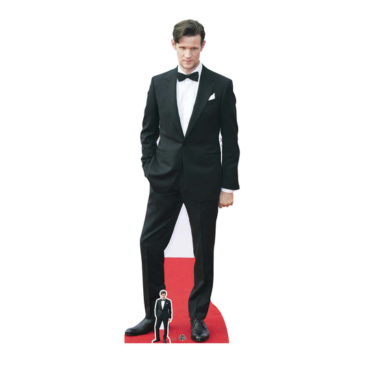 CS721 Matt Smith Best Dressed Man Height 185cm Lifesize Cardboard Cut Out With Mini