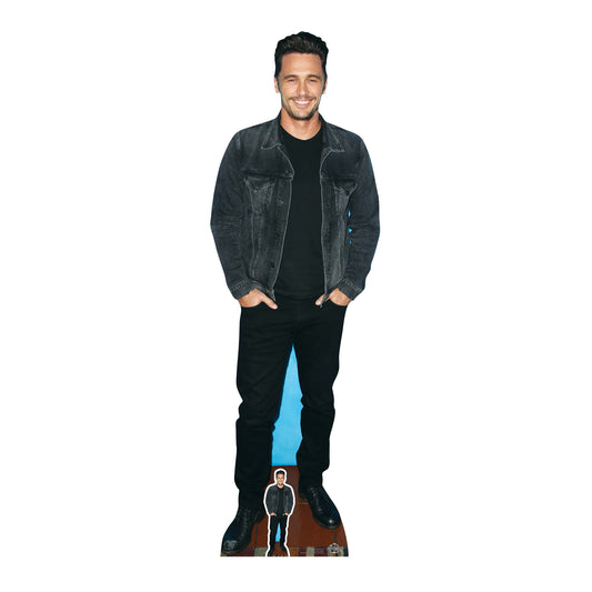 CS722 James Franco Height 182cm Lifesize Cardboard Cut Out With Mini