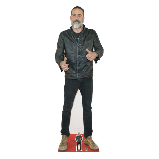 CS724 Jeffrey Dean Morgan Thumbs Up Height 187cm Lifesize Cardboard Cut Out With Mini