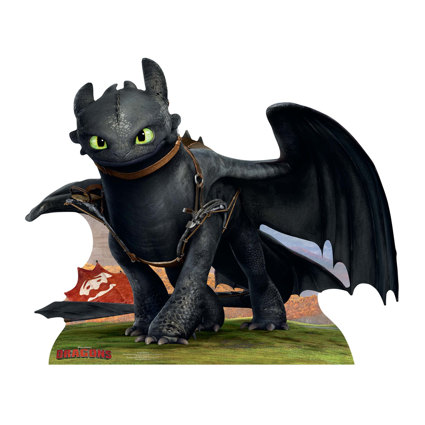 Toothless Dragon Cardboard Cutout