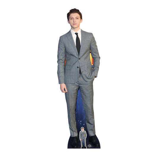 CS756 Tom Holland aka Spiderman Height 174cm Lifesize Cardboard Cut Out With Mini