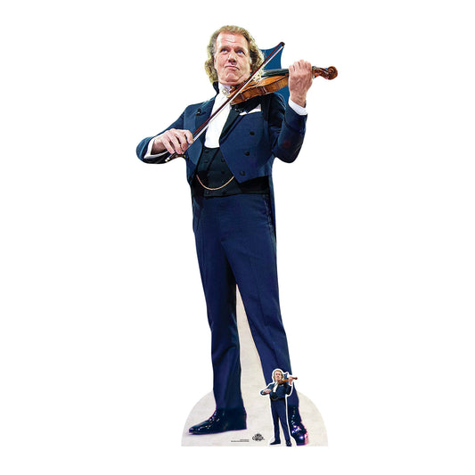 CS772 Andre Rieu Composer Height 190cm Lifesize Cardboard Cut Out With Mini