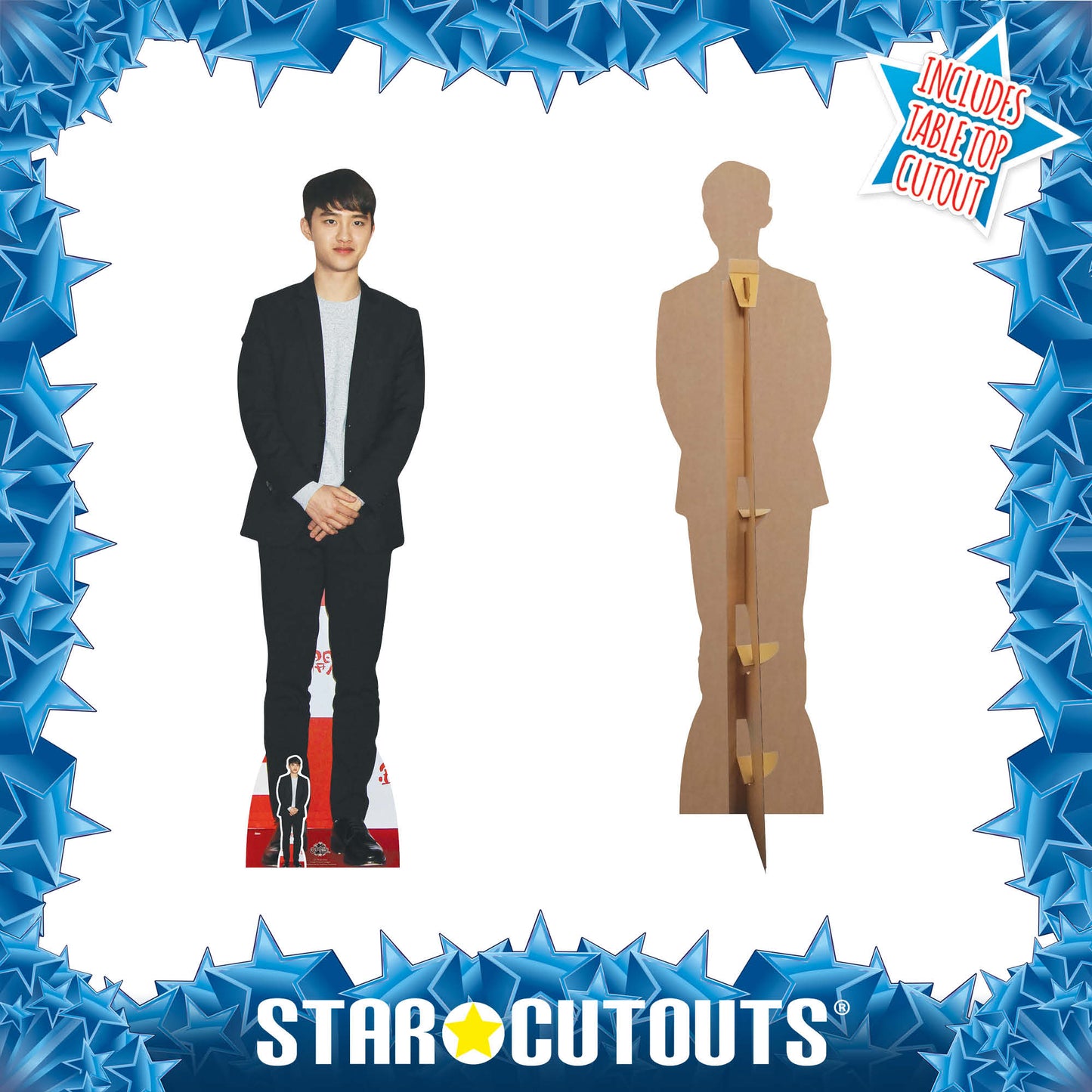 CS776 Do (EXO) Height 177cm Lifesize Cardboard Cut Out With Mini