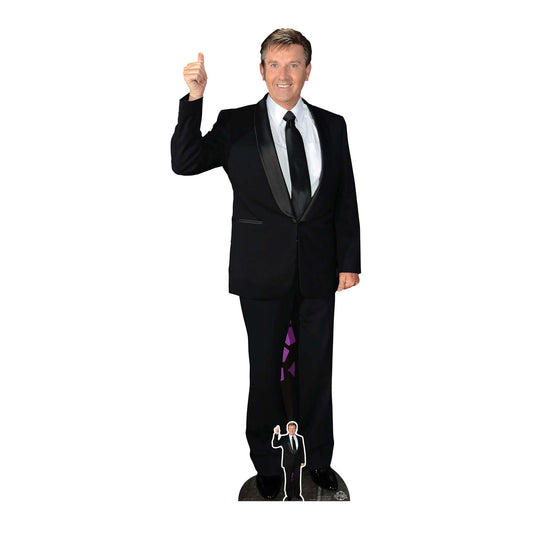 CS801 Daniel O'Donnell Height 179cm Lifesize Cardboard Cut Out With Mini