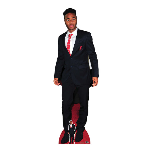 CS809 Raheem Sterling Footballer Height 172cm Lifesize Cardboard Cut Out With Mini