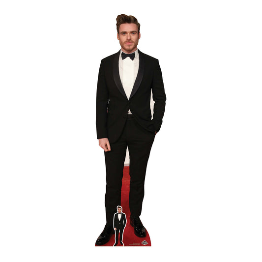 CS816 Richard Madden Bowtie Bodyguard Height 179cm Lifesize Cardboard Cut Out With Mini