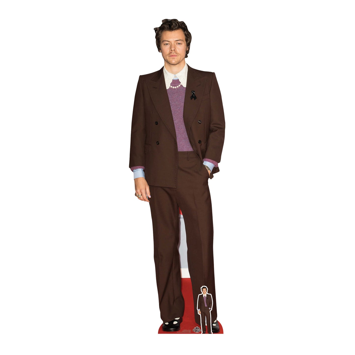 CS836 Harry Styles Height 183cm Lifesize Cardboard Cut Out With Mini