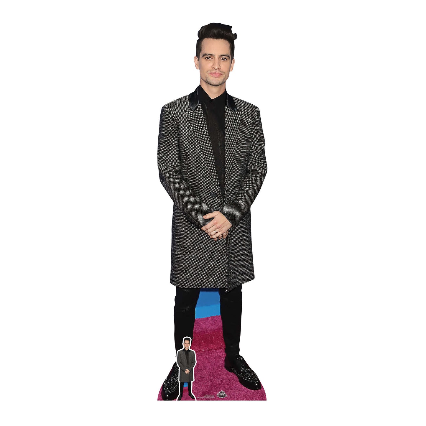 CS853 Brendon Urie Height 178cm Lifesize Cardboard Cut Out With Mini