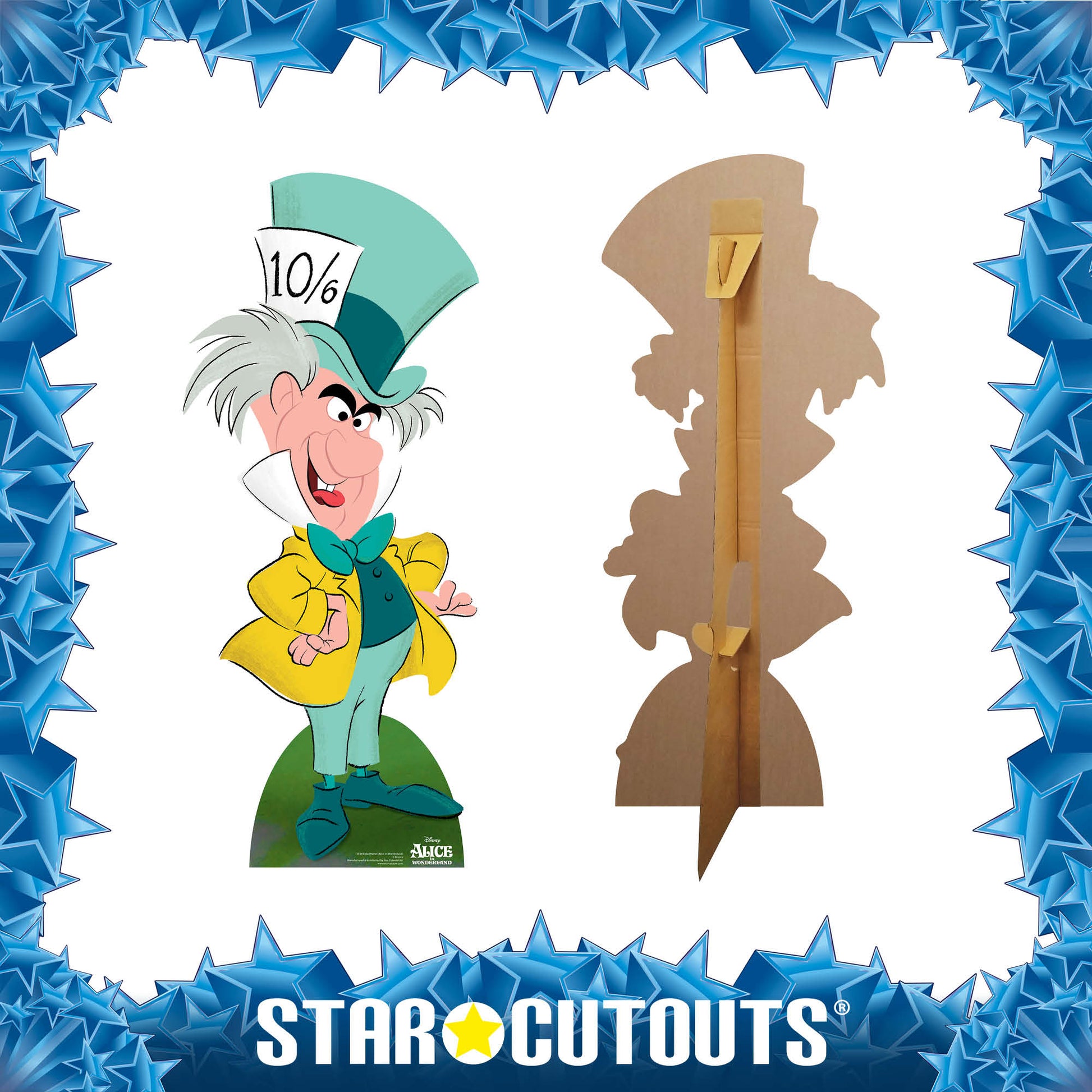 Alice In Wonderland Mad Hatter's Tea Party Child Size Stand-in Cardboard  Cutout / Standee