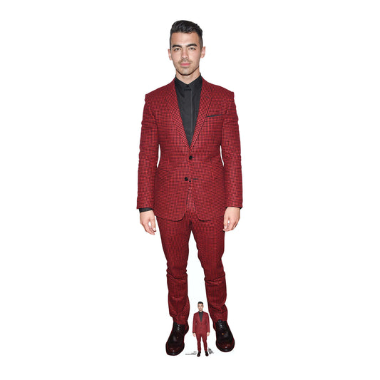 CS871 Joe Jonas Singer Height 171cm Lifesize Cardboard Cut Out With Mini