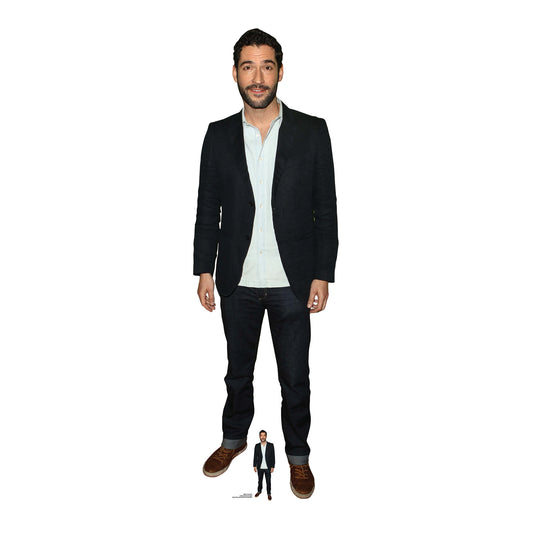 CS875 Tom Ellis Actor Height 192cm Lifesize Cardboard Cut Out With Mini