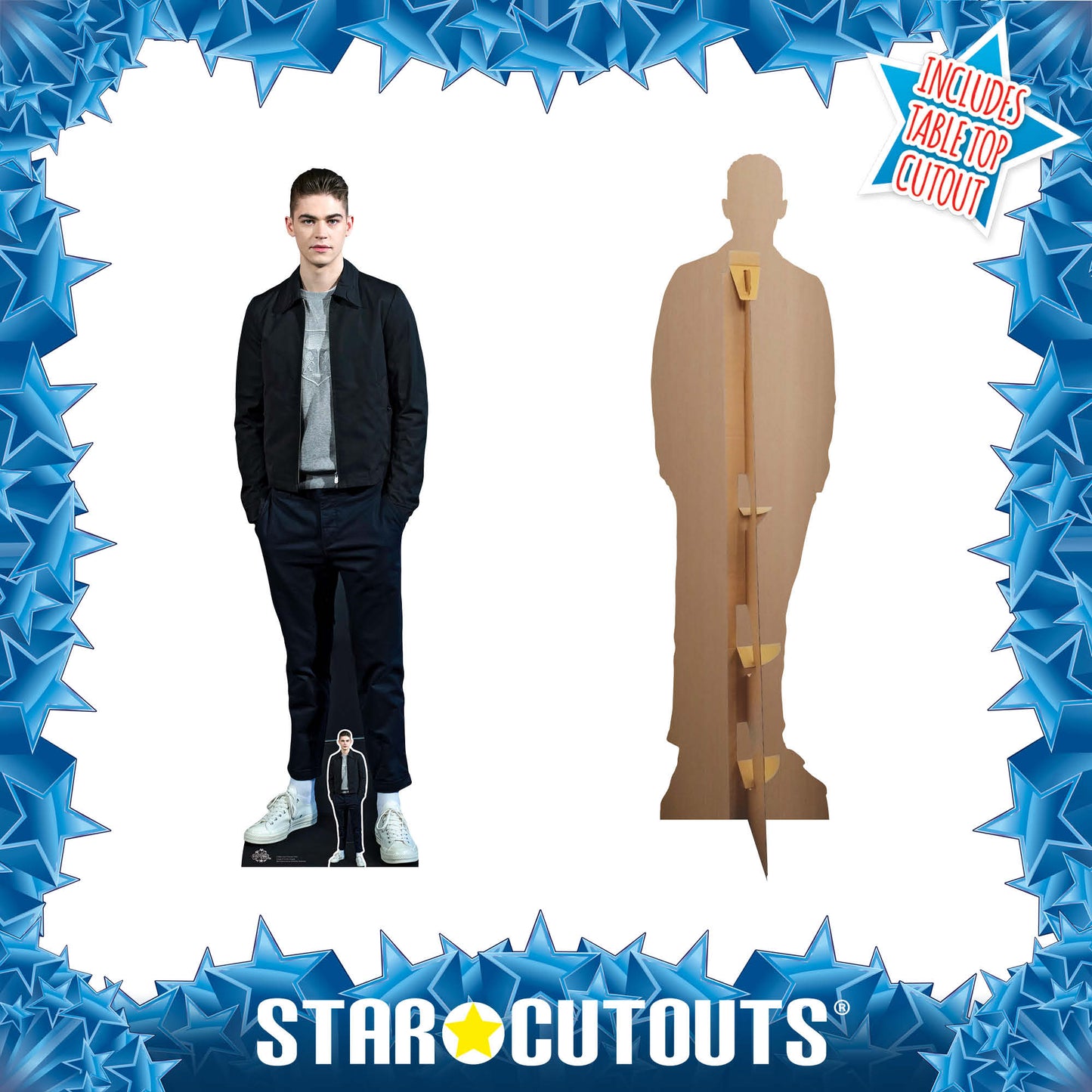 CS883 Hero Fiennes Tiffin Height 188cm Lifesize Cardboard Cut Out With Mini