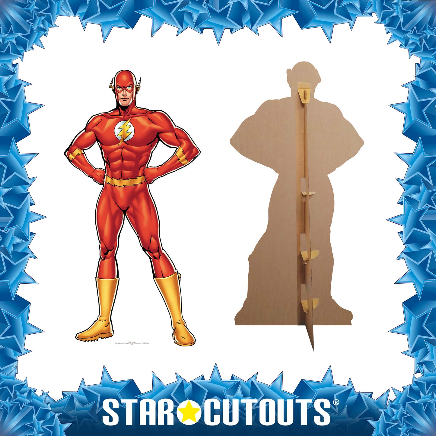 SC884 The Flash (DC COMICS) Cardboard Cut Out Height 184cm