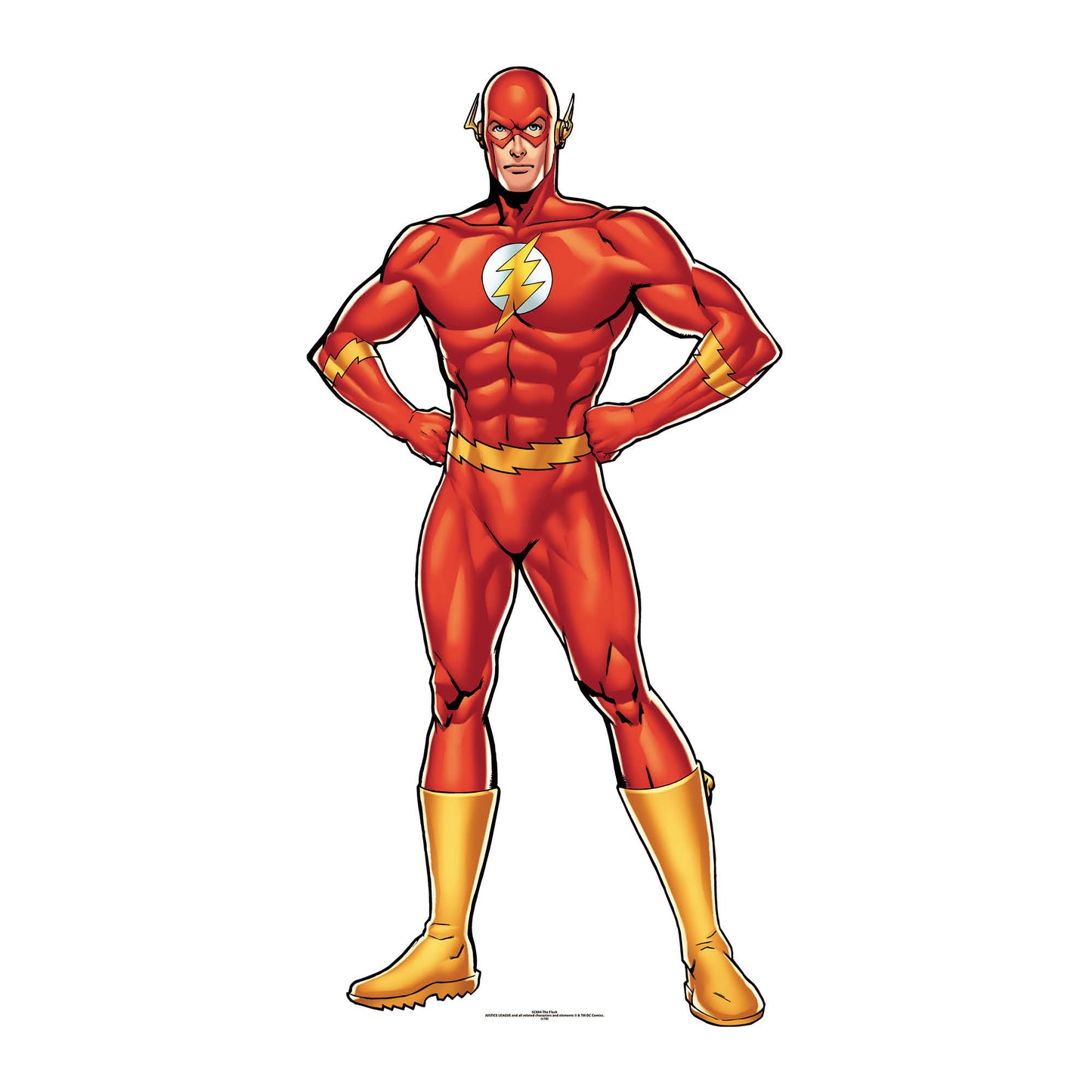 SC884 The Flash (DC COMICS) Cardboard Cut Out Height 184cm