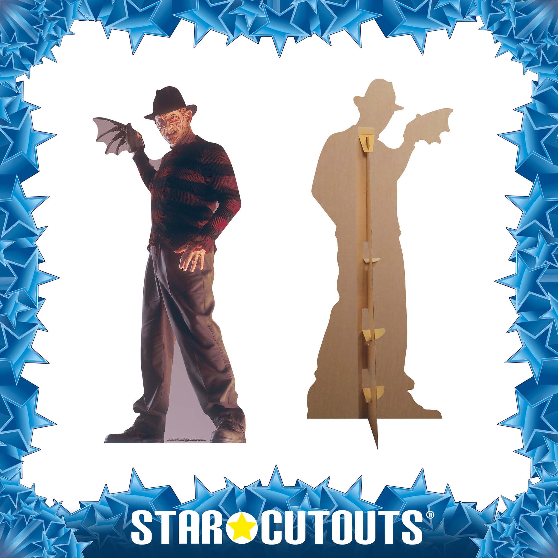 Freddy Krueger from Freddy vs. Jason Official Lifesize Cardboard