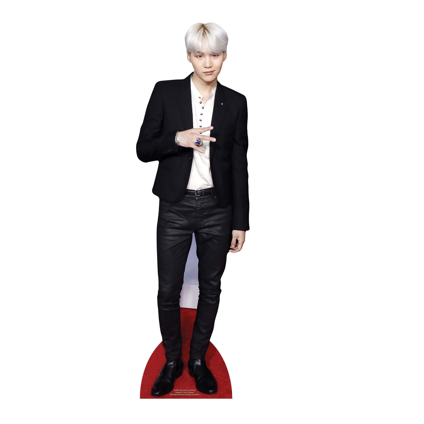 CS902 BTS Bangtan Boys Min_Yoon_gi_Suga (Star Mini) Height 90cm Small Cardboard Cut Out