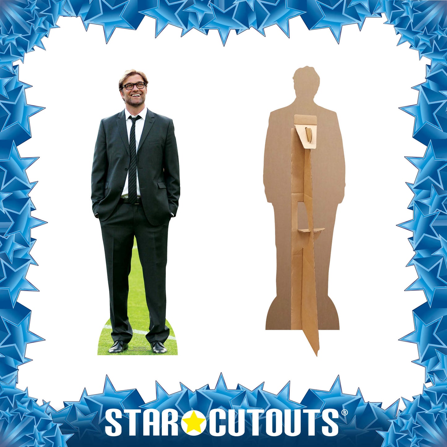 CS911 Jurgen Klopp (Star Mini) Height 90cm Small Cardboard Cut Out