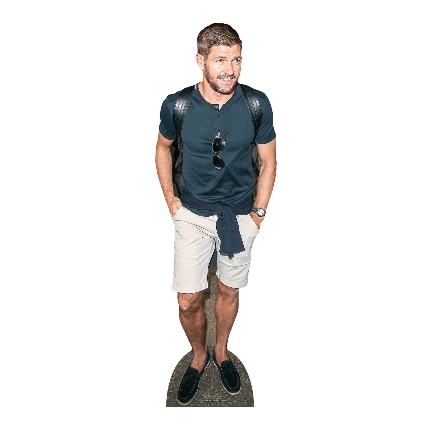 CS914 Steven Gerrard Casual (Star Mini) Height 90cm Small Cardboard Cut Out