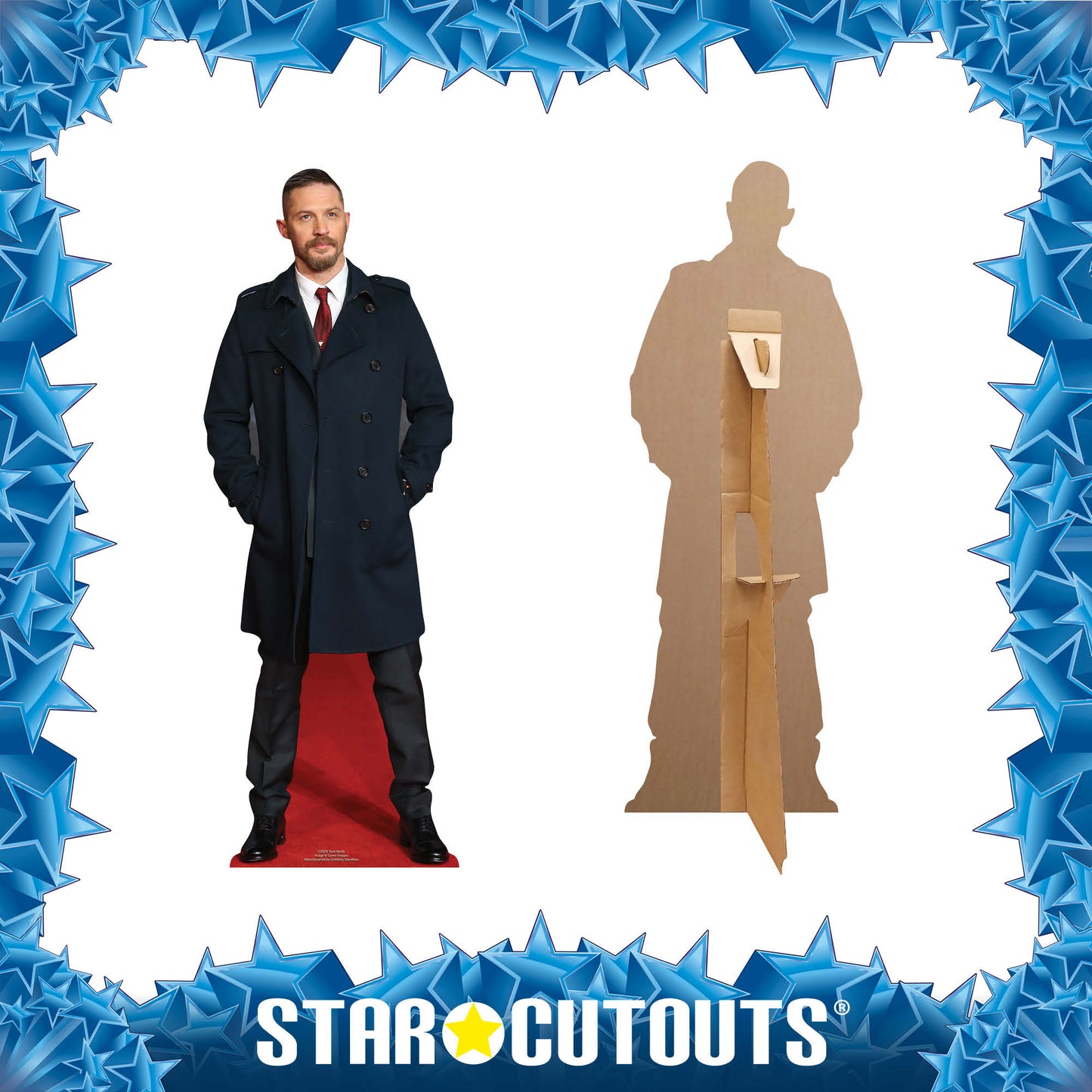 CS918 Tom Hardy (Star Mini) Height 89cm Small Cardboard Cut Out