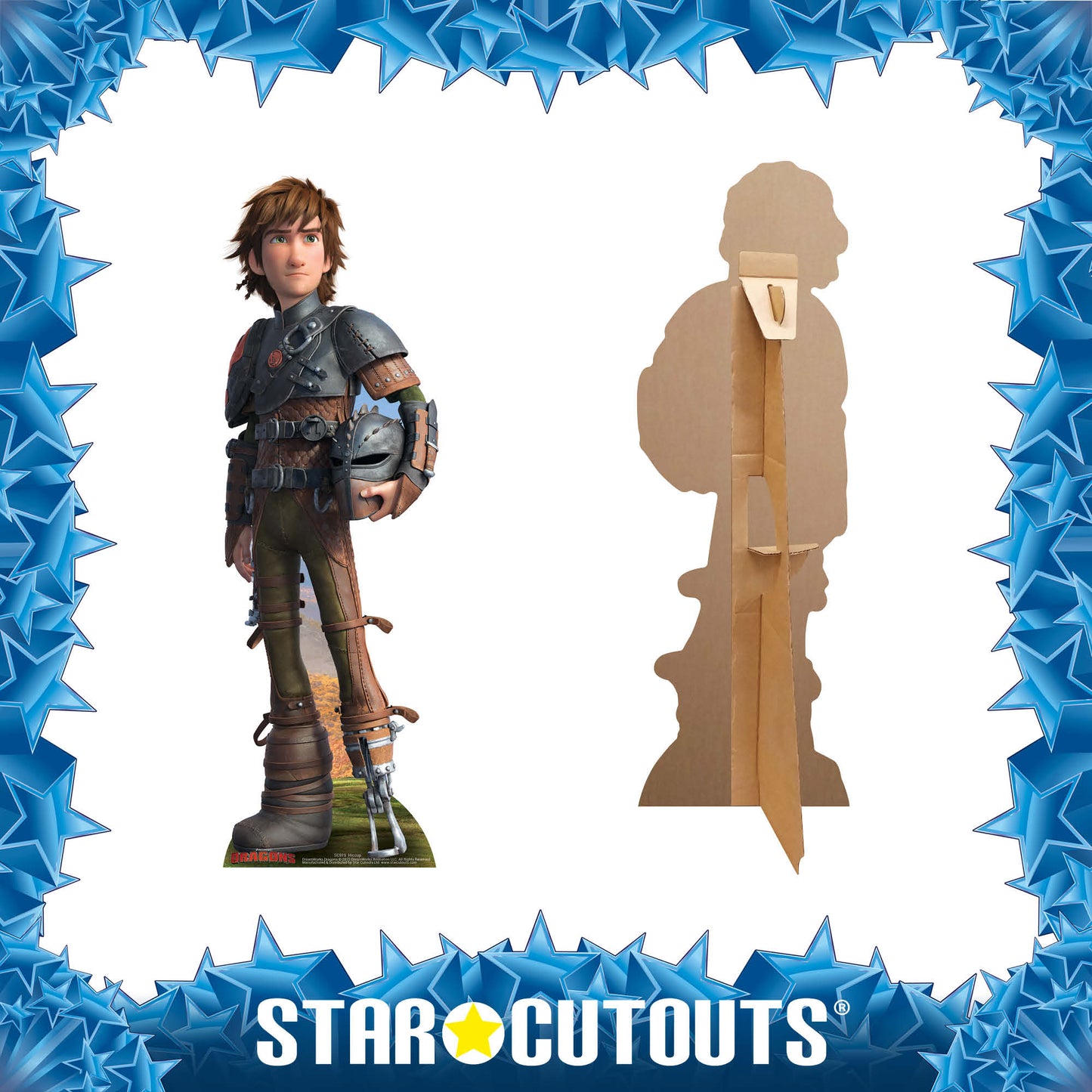 SC919 Hiccup STAR MINI Cardboard Cut Out Height 95cm