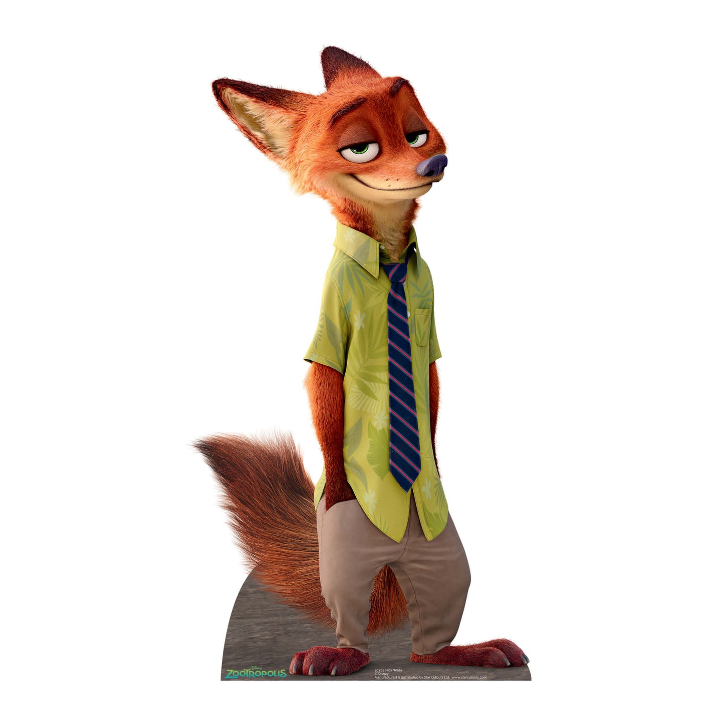 SC933 Nick Wilde Fox Cardboard Cut Out Height 121cm