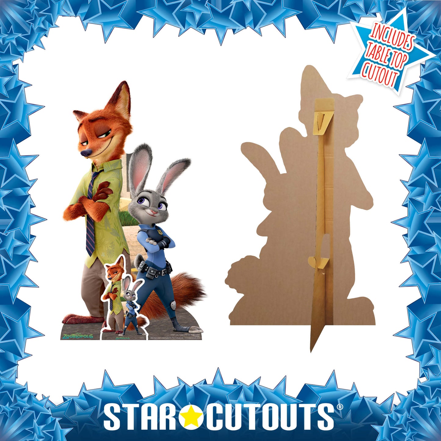 SC937 Judy with Nick Cutout Cardboard Cut Out Height 134cm